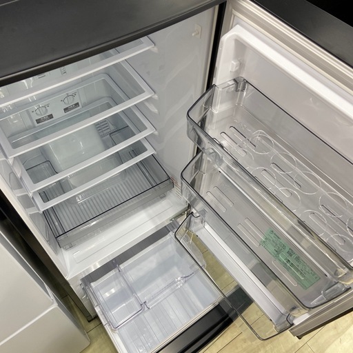 三菱 122L 冷凍冷蔵庫【リサイクルフカツ岡崎倉庫店】251231YS-1
