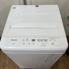 R052 ☀️ Panasonic 洗濯機（洗濯5.0㎏) 22年製 NA-F50BE9 ⭐ 動作確認済 ⭐ クリーニング済の画像