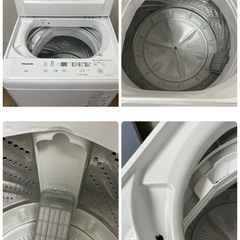 R052 ☀️ Panasonic 洗濯機（洗濯5.0㎏) 22年製 NA-F50BE9 ⭐ 動作確認済 ⭐ クリーニング済の画像
