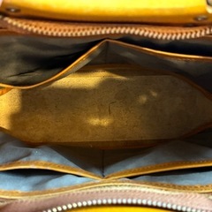 【カラー:キャメル】本革バッグ　の画像