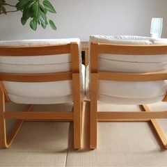 無印良品　リビングでもダイニングでもつかえるシリーズのソファチェアの画像