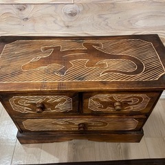 （決まりました）バリ島家具　収納　チェストの画像