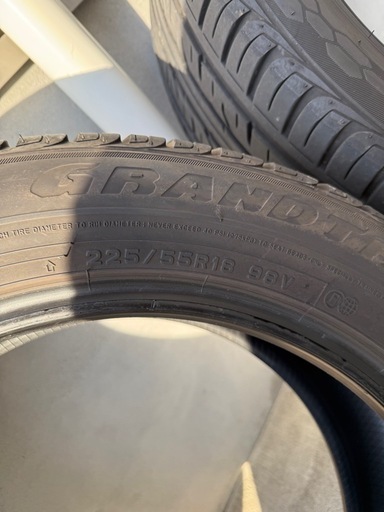 ダンロップ　タイヤGRANDTREK PT3　