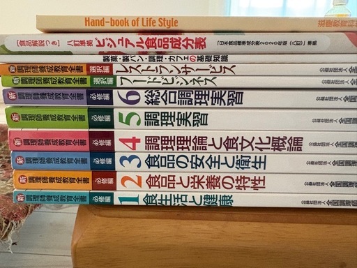 新※調理師養成教育全書とその他おまけ (まめこ) さいたまの参考書の