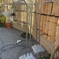 物干し台セット（ステンレス製）の画像