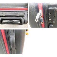 BMW 純正 キャリーケース Mスポーツ Sサイズ ブラック×レッド スーツケース 西岡店の画像