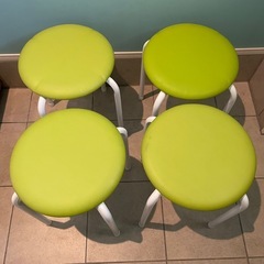 スタッキング　チェア　丸椅子　11脚の画像