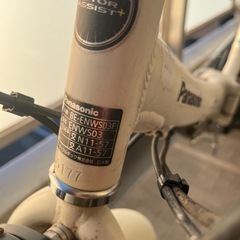 【ジャンク品】パナソニック電動自転車　20インチの画像