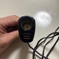 シガーソケット、USBソケット（タイプA）延長コードの画像