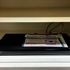 テレビ、テレビ台、ブルーレイディスクの画像