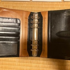 Franklin Covey フランクリンコビー　システム手帳 A5 黒 聖書サイズ　カードポケット付の画像