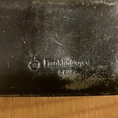 Franklin Covey フランクリンコビー　システム手帳 A5 黒 聖書サイズ　カードポケット付の画像