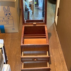 ドレッサー？　鏡台？　小物入れ？　中古品の画像