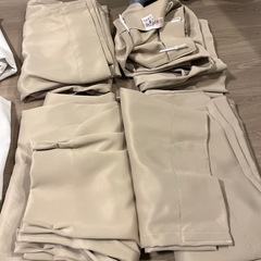 【引き渡し決定】カーテン　サイズ違い２セットの画像