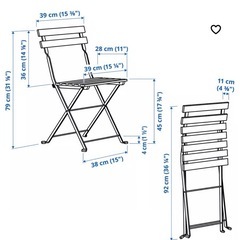 IKEA  ガーデンチェアの画像