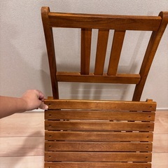 折りたたみ椅子　　
の画像