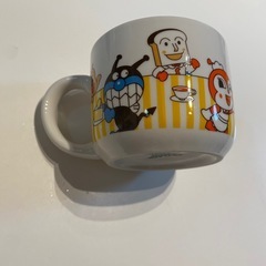 アンパンマン　カレー皿、レンゲ、マグカップ3点セットの画像