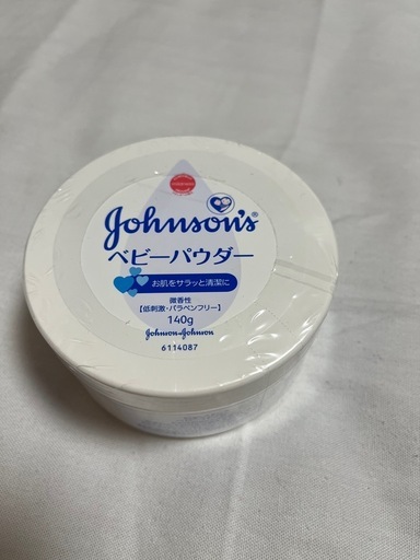 ジョンソンベビーパウダー140g 未開封① (もんちゃん) 宮の沢のベビー