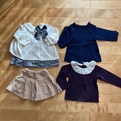 100〜110cm 女の子　秋冬　洋服まとめ売りの画像