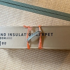 【未開封】電子ピアノ専用防音マットEMUL SOUND IN CPT100M ベージュの画像