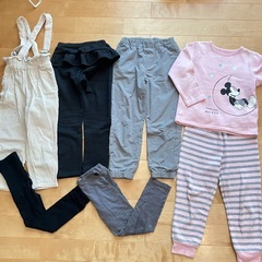 120cm 女の子　秋冬　洋服まとめ売りの画像