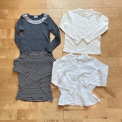 120cm 女の子　秋冬　洋服まとめ売りの画像