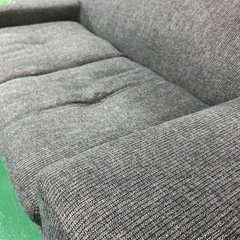 2人掛けソファ グレー
の画像