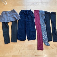 130cm 女の子　秋冬　洋服まとめ売りの画像