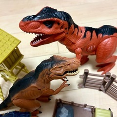 【恐竜セット】ティラノサウルス　おもちゃの画像