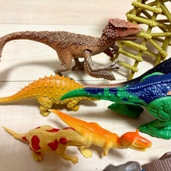 【恐竜セット】ティラノサウルス　おもちゃの画像