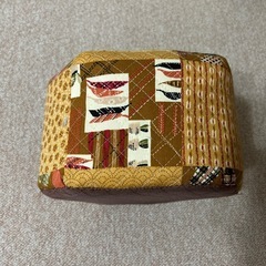 座椅子　牛乳パックの画像