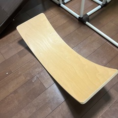 木製バランスボードの画像