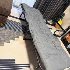 簡易 リクライニング コンパクトベッド の画像