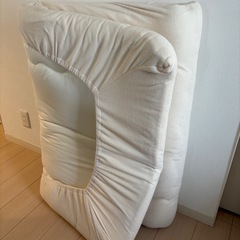 敷布団2点（ニトリ冬用・アイリスオーヤマ薄型）の画像