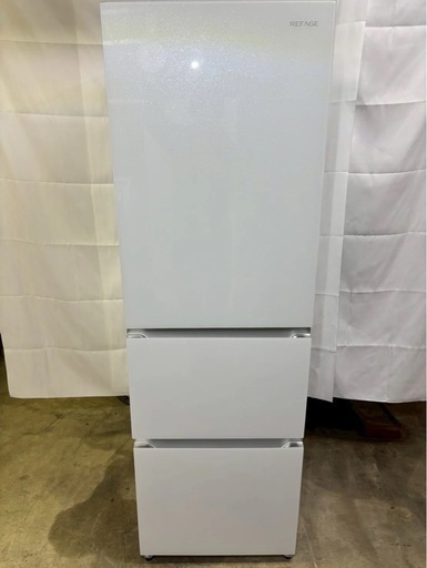 【成約済み】【12ヶ月保証】【極美品】ヤマダ電機 3ドア冷蔵庫 YRZ-F32MW 2025年製 319L