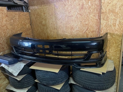 jzx100 チェイサー 純正後期バンパー後期リップ