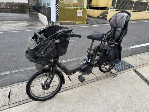 子乗せ電動自転車　ヤマハ　20インチ　pas kiss mini ブリジストン ブリヂストン