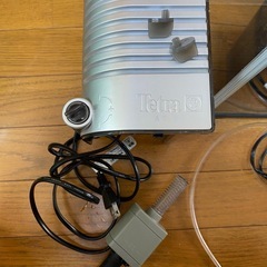 GEX水槽2つとTETRAと水を綺麗にするやつ。の画像