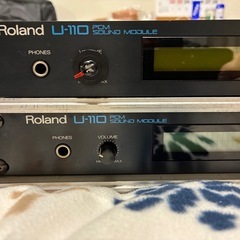 ローランド　MIDIキーボードとU-110セットの画像