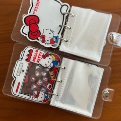 キティ　シャカシャカバインダー　シール手帳の画像