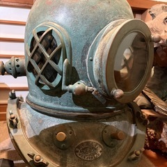 東亜 潜水用ヘルメット　アンティーク　　ヴィンテージの画像