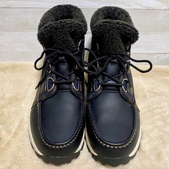 【新品級】ボブソン スノーブーツ 26cm 撥水 防滑ソール 裏ボア 防寒靴の画像