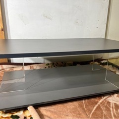 ローテーブル マットグレーの画像