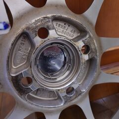 165/55R15　ブリヂストンレグノ、エンケイPF01　４本セット　軽自動車用の画像