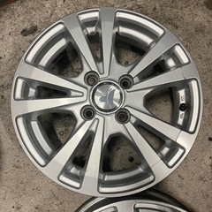 14インチアルミホイール4本　4.5J＋43の画像