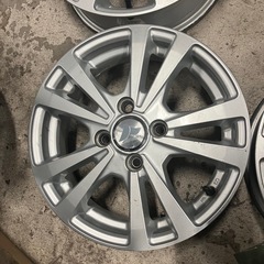 14インチアルミホイール4本　4.5J＋43の画像