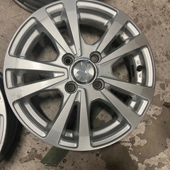 14インチアルミホイール4本　4.5J＋43の画像