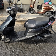 スズキ　アドレス　原付50ccの画像