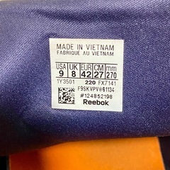 限定ZOZOコラボ リーボック ポンプフューリー 27cm 宇宙柄 ギャラクシーの画像