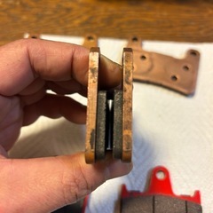 GSX-R1000 K4ブレーキパッド 前後の画像